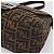 Borsa a tracolla FENDI Zucca Canvas Mamma Baguette Marrone Argento Auth BA15303V - vista 9