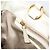 Borsa a mano Miu Miu in pelle Ivory Gold Auth 196961A D'oro Crudo - vista 20