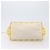 Borsa a mano BALENCIAGA Navy Cabas S Canvas Giallo Argento Auth 200904A - vista 5