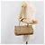 Borsa PRADA in pelle beige argento autentica 197618 - vista 24
