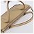 Borsa PRADA in pelle beige argento autentica 197618 - vista 6