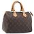 Borsa a mano LOUIS VUITTON Monogram Speedy 25 M41528 LV Auth am12418V Monogramma