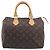 Borsa a mano LOUIS VUITTON Monogram Speedy 25 M41528 LV Auth am12418V Monogramma - vista 13