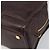Borsa a mano LOEWE Amazona 28 in pelle marrone oro Auth yk20728V D'oro - vista 16