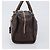 Borsa a mano LOEWE Amazona 28 in pelle marrone oro Auth yk20728V D'oro - vista 3