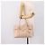 Borsa Tote Salvatore Ferragamo Gancini in pelle rosa e oro Auth 199216V D'oro - vista 23