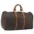 LOUIS VUITTON Monogram Keepall 50 Boston Bag M41426 LV Auth 196430 Monogramma
