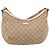Borsa a tracolla GUCCI GG Canvas Sherry Line Beige Tono Oro 181092 Auth BA15362 - vista 2