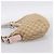 Borsa a tracolla GUCCI GG Canvas Sherry Line Beige Tono Oro 181092 Auth BA15362 - vista 4