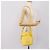 Céline CELINE Big Bag Bucket Nano Borsa a Mano Pelle 2way Giallo Argento Auth 199091M - vista 21