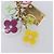 LOUIS VUITTON Porte Cles Fleur Charm Metal Gold Clear M60046 LV Auth 199068 D'oro - vista 12
