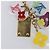 LOUIS VUITTON Porte Cles Fleur Charm Metal Gold Clear M60046 LV Auth 199068 D'oro - vista 5