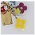 LOUIS VUITTON Porte Cles Fleur Charm Metal Gold Clear M60046 LV Auth 199068 D'oro - vista 7
