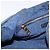 Sac à main PRADA Canapa GM Denim Blue Gold Auth 197708 Bleu Doré - vue 20