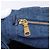 Sac à main PRADA Canapa GM Denim Blue Gold Auth 197708 Bleu Doré - vue 22