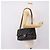 Borsa CHANEL Matelasse 30 Chain Double Flap Bag Lamb Skin Gold Black Auth yk20815SAM Nero D'oro - vista 26