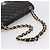 Borsa CHANEL Matelasse 30 Chain Double Flap Bag Lamb Skin Gold Black Auth yk20815SAM Nero D'oro - vista 7