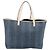 Borsa Tote GUCCI Denim Blue 257245 Auth 197817A - vista 3
