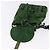 Borsa a mano con catena BALENCIAGA in camoscio verde Auth 196979 - vista 10