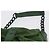 Borsa a mano con catena BALENCIAGA in camoscio verde Auth 196979 - vista 14