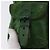 Borsa a mano con catena BALENCIAGA in camoscio verde Auth 196979 - vista 18