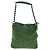 Borsa a mano con catena BALENCIAGA in camoscio verde Auth 196979 - vista 2