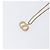 Collana Christian Dior metallo Gold Tone Auth 199265 - vista 10
