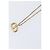 Collana Christian Dior metallo Gold Tone Auth 199265 - vista 3