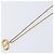 Collana Christian Dior metallo Gold Tone Auth 199265 - vista 4