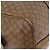 Céline Borsa a mano CELINE Macadam Canvas PVC Beige Gold Auth 197717 D'oro - vista 10