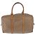 Céline Borsa a mano CELINE Macadam Canvas PVC Beige Gold Auth 197717 D'oro - vista 2