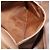 Céline Borsa a mano CELINE Macadam Canvas PVC Beige Gold Auth 197717 D'oro - vista 22