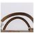 Céline Borsa a mano CELINE Macadam Canvas PVC Beige Gold Auth 197717 D'oro - vista 9
