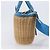 Borsa a mano PRADA in rattan 2way Marrone Oro Auth 199110V D'oro - vista 4