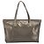 Borsa Tote GUCCI GG Implementation PVC Oro Argento 211137 Auth BA15109 D'oro - vista 3