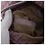 Borsa FENDI Zucchino Canvas Mini Mamma Baguette Bag Purple Silver Auth ki6806M Argento Porpora - vista 12