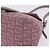 Borsa FENDI Zucchino Canvas Mini Mamma Baguette Bag Purple Silver Auth ki6806M Argento Porpora - vista 14