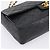 Sac CHANEL Double Flap Chain Matelasse en Agneau Noir et Or CC Auth yk20805SAM Doré - vue 11