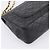 Sac CHANEL Double Flap Chain Matelasse en Agneau Noir et Or CC Auth yk20805SAM Doré - vue 13