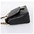 Sac CHANEL Double Flap Chain Matelasse en Agneau Noir et Or CC Auth yk20805SAM Doré - vue 4