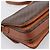 Céline Borsa a tracolla CELINE Macadam PVC Pelle Marrone Oro Auth 197775 D'oro - vista 13
