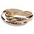 Anello CARTIER Trinity Au750 Oro Argento Auth am12316SM D'oro - vista 3