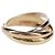 Anello CARTIER Trinity Au750 Oro Argento Auth am12316SM D'oro - vista 4