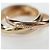 Anello CARTIER Trinity Au750 Oro Argento Auth am12316SM D'oro - vista 9