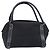 Borsa a mano BURBERRY Canvas Black Silver Auth ep15781 Nero Argento - vista 2
