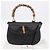 Borsa a mano GUCCI Bamboo in pelle 2way Nera Oro 000 46 0633 Auth am12260SAV Nero D'oro - vista 27