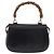 Borsa a mano GUCCI Bamboo in pelle 2way Nera Oro 000 46 0633 Auth am12260SAV Nero D'oro - vista 3
