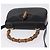 Borsa a mano GUCCI Bamboo in pelle 2way Nera Oro 000 46 0633 Auth am12260SAV Nero D'oro - vista 6