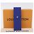 LOUIS VUITTON Astuccio per penne Monogram Emboss Blue GI1199 LV Auth 198556M - vista 12