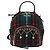 Zaino Miu Miu Lana Pelle Rosso Verde Oro Auth 196641M D'oro - vista 13